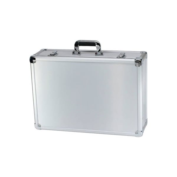 T.Z. Case International Inc. TZ Case Executive Aluminum Storage Case EXC-122-S - 23"L x 16"W x 7-3/8"H Silver EXC-122-S - main